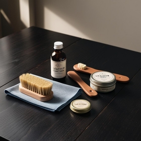 革製品お手入れ道具イメージ